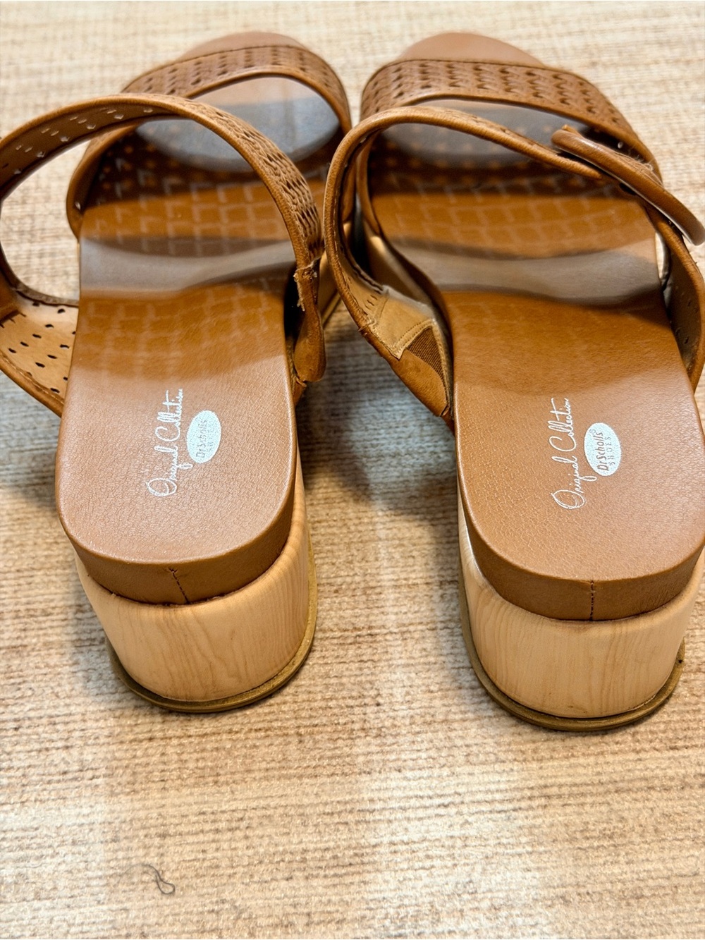 Dr. Scholl’s Original Collection Sandals Block Heel Platform |Brown |11 |Comfort - Picture 5 of 15